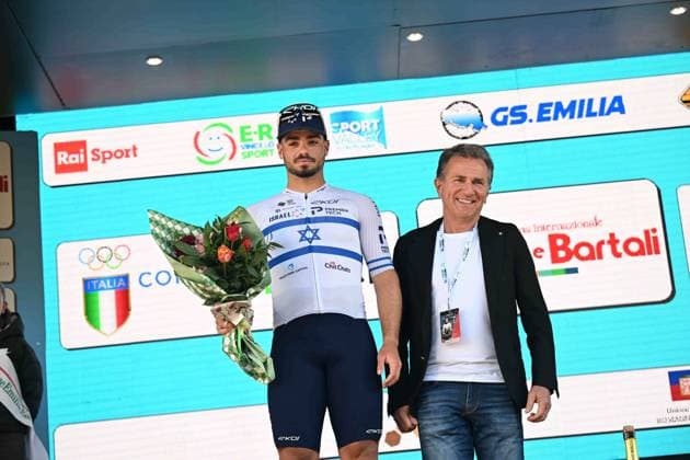 25-03-2025 Settimana Internazionale Coppi E Bartali; Tappa 01 Ferrara - Bondeno; 2025, Israel - Premier Tech; Kogut, Oded; Bondeno; 
