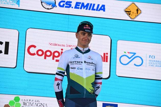 25-03-2025 Settimana Internazionale Coppi E Bartali; Tappa 01 Ferrara - Bondeno; 2025, Red Bull - Bora Hansgrohe Development; Donati, Davide; Bondeno; 