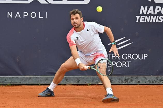 Foto IPP Felice De Martino Napoli 25 03 2025 Napoli Tennis Cup 2025 ATP, Tennis Herren Challenger Tour Nella foto: Stan Wawrinka Italy Photo Press World Copyright Napoli italy Italia ITALY  Copyright: xR4924_italyphotopressx