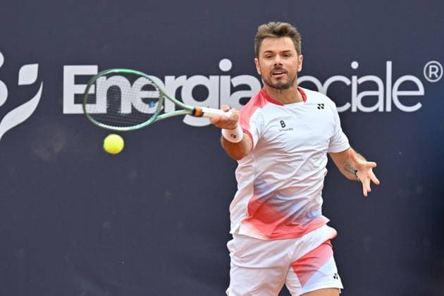 Foto IPP Felice De Martino Napoli 25 03 2025 Napoli Tennis Cup 2025 ATP, Tennis Herren Challenger Tour Nella foto: Stan Wawrinka Italy Photo Press World Copyright Napoli italy Italia ITALY  Copyright: xR4924_italyphotopressx