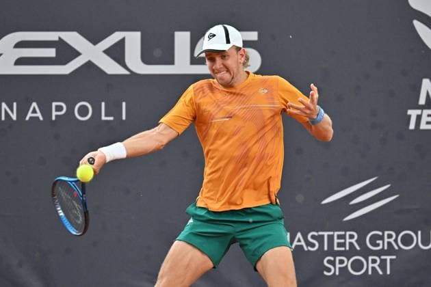 Foto IPP Felice De Martino Napoli 26 03 2025 Napoli Tennis Cup 2025 ATP, Tennis Herren Challenger Tour Nella foto: Filip Cristian Jianu Italy Photo Press World Copyright Napoli italy Italia ITALY  Copyright: xR4924_italyphotopressx