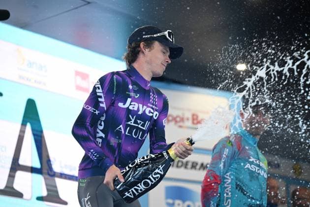 26-03-2025 Settimana Internazionale Coppi E Bartali; Tappa 02 Riccione - Sogliano Al Rubicone; 2025, Jayco - Alula; Double, Paul; Sogliano Al Rubicone; 