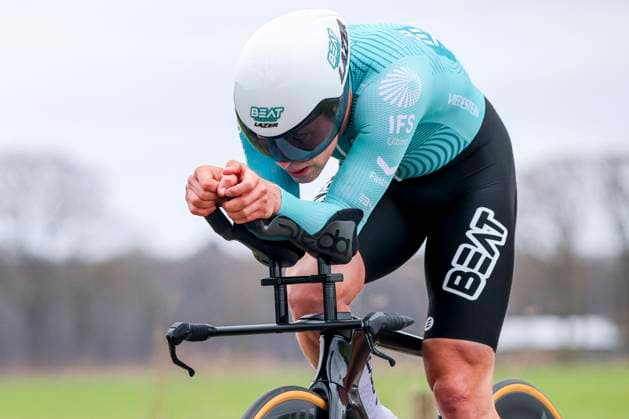 Martin Pluto of Beat Cycling Club , ITT Beltrum Stage 1, Metec Olympia s Tour Day 1, , March 26, 2025, Beltrum, Netherlands.