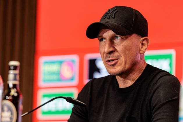 1. FC Köln Pressekonferenz; 27.03.2025 Gerhard Struber (Trainer 1. FC Köln) 2. Fussball Bundesliga: Pressekonferenz 1. FC Köln; Geissbockheim, 27.03.2025