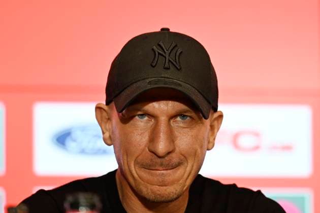27.03.2025, xophax, Fussball 2.Fussball-Bundesliga 1.FC Köln Pressekonferenz Trainer Gerhard Struber (DFL DFB REGULATIONS PROHIBIT ANY USE OF PHOTOGRAPHS as IMAGE SEQUENCES and or QUASI-VIDEO) Köln