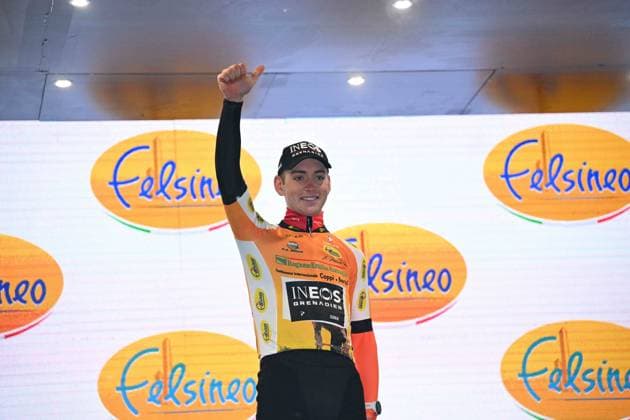 27-03-2025 Settimana Internazionale Coppi E Bartali; Tappa 03 Riccione - Cesena; 2025, Ineos Grenadiers; Sheffield, Magnus; Cesena; 