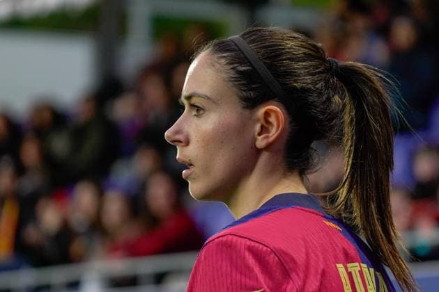 Barcelona, Spain, March 27th 2025 Aitana Bonmati during the UEFA Women s Champions League match between FC Barcelona, Barca and VfL Wolfsburg at Johan Cruyff Stadium in Barcelona, Spain (Andres Lopez Sheridan SPP) Copyright: xAndresxLopezxSheridanxx xSPPx spp-en-AnLoShSp-ALS_BCN-WLF-10