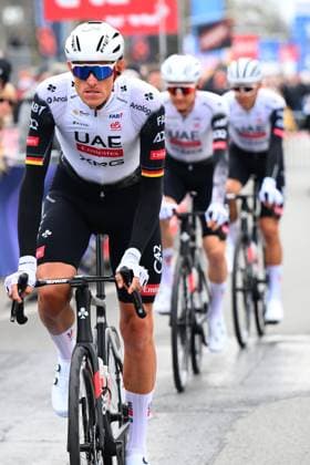 E3 Saxo Classic 2025 Cycling Race Harelbeke, Belgium - March 28 : Politt Nils (GER) of Uae Team Emirates - Xrg pictured during the Men Elite UCI World Tour 68th E3 Saxo Classic cycling race of 208 kms with start in Harelbeke and finish in Harelbeke on March 28, 2025 in Harelbeke, Belgium, 28 03 2025 ( Motordriver Kenny Verfaillie - Harelbeke Belgium  Copyright: xVincentxKalutx