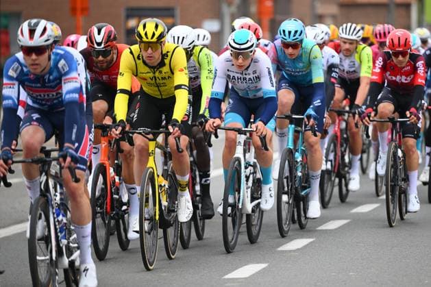 E3 Saxo Classic 2025 Cycling Race Harelbeke, Belgium - March 28 : Affini Edoardo (ITA) of Team Visma Lease A Bike in action during the Men Elite UCI World Tour 68th E3 Saxo Classic cycling race of 208 kms with start in Harelbeke and finish in Harelbeke on March 28, 2025 in Harelbeke, Belgium, 28 03 2025 ( Motordriver Kenny Verfaillie - Harelbeke Belgium  Copyright: xVincentxKalutx