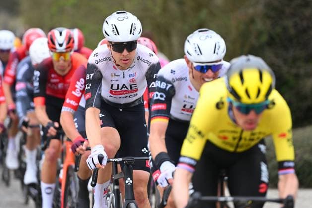 E3 Saxo Classic 2025 Cycling Race Harelbeke, Belgium - March 28 : Vermeersch Florian (BEL) of Uae Team Emirates - Xrg in action during the Men Elite UCI World Tour 68th E3 Saxo Classic cycling race of 208 kms with start in Harelbeke and finish in Harelbeke on March 28, 2025 in Harelbeke, Belgium, 28 03 2025 ( Motordriver Kenny Verfaillie - Harelbeke Belgium  Copyright: xVincentxKalutx