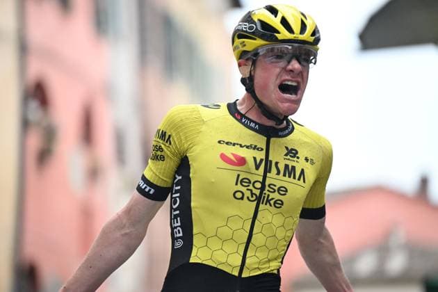 28-03-2025 Settimana Internazionale Coppi E Bartali; Tappa 04 Brisighella - Brisighella; 2025, Visma - Lease A Bike; Tulett, Ben; Brisighella; 