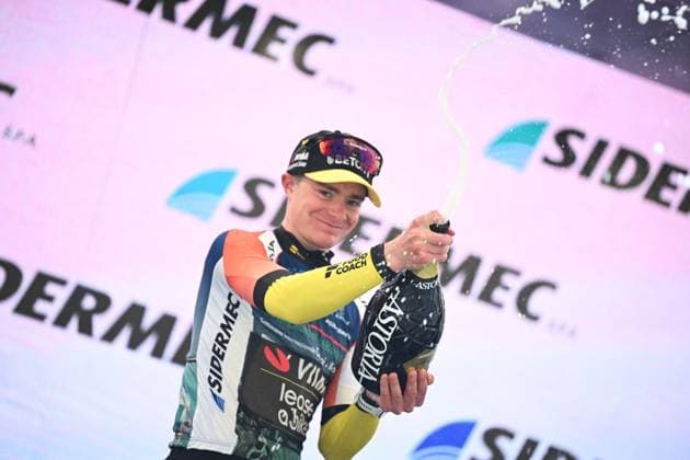 28-03-2025 Settimana Internazionale Coppi E Bartali; Tappa 04 Brisighella - Brisighella; 2025, Visma - Lease A Bike; Tulett, Ben; Brisighella; 