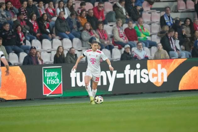 Martyna Wiankowska (1. FC Koeln, 26) GER, 1. FC Koeln vs FC Carl Zeiss Jena, Fussball, Google Pixel Frauen Bundesliga, 18. Spieltag, Saison 2024 2025, 28.03.2025 DFL REGULATIONS PROHIBIT ANY USE OF PHOTOGRAPHS AS IMAGE SEQUENCES AND OR QUASI-VIDEO GER, 1. FC Koeln vs FC Carl Zeiss Jena, Fussball, Google Pixel Frauen Bundesliga, 18. Spieltag, Saison 2024 2025, 28.03.2025 Koeln Copyright: xEibner-Pressefoto ScottxColemanx EP_SCN
