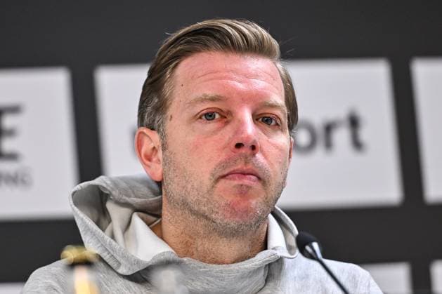 GER, 2. BL, SSV Ulm 1846 vs SV Darmstadt 98 28.03.2025, Donaustadion, Ulm, GER, 2. BL, SSV Ulm 1846 vs SV Darmstadt 98, im Bild Florian Kohfeldt (Darmstadt), Pressekonferenz nach Spielende