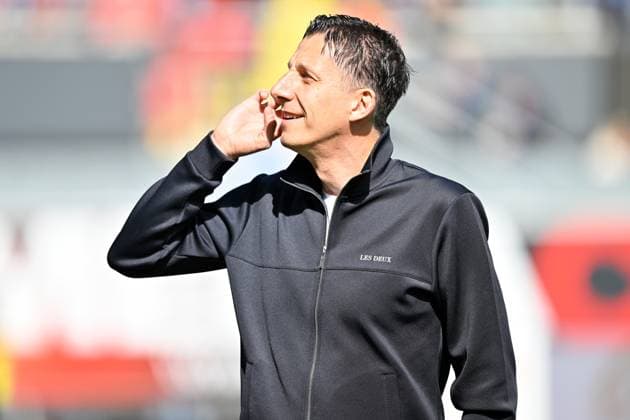 Paderborn, Home Deluxe Arena, 29.03.25, GER, Herren, 2.Bundesliga, Saison 2024-2025, SC Paderborn 07 - 1.FC Koeln Bild: Geschaeftsfuehrer Christian KELLER (Koeln) DFL regulations prohibit any use of photographs as image sequences and or quasi-video. NRW Deutschland