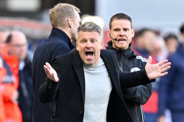 Paderborn, Home Deluxe Arena, 29.03.25, GER, Herren, 2.Bundesliga, Saison 2024-2025, SC Paderborn 07 - 1.FC Koeln Bild: Trainer Lukas KWASNIOK (Paderborn) DFL regulations prohibit any use of photographs as image sequences and or quasi-video. NRW Deutschland