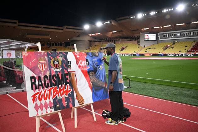 Fußball, AS Monaco - OGC Nizza AS Monaco v OGC Nice - Ligue 1 McDonald s 2024 2025 Illustration during the Ligue 1 match between Monaco and Nice at Stade Louis II on March 29, 2025 in Monaco, Monaco. Monaco Monaco  Copyright: xFEPx 776301621