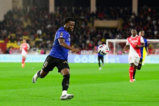 Fußball, AS Monaco - OGC Nizza FOOTBALL : AS Monaco VS OGC Nice - Ligue 1 McDonald s - 29 03 2025 L AS Monaco recoit l OGC Nice dans le cadre de la 27e journÃ e de Ligue 1 McDonald s. Youssouf Ndayishimiye (OGCN) MonacoMonaco  Copyright: xWilliamxCannarellax