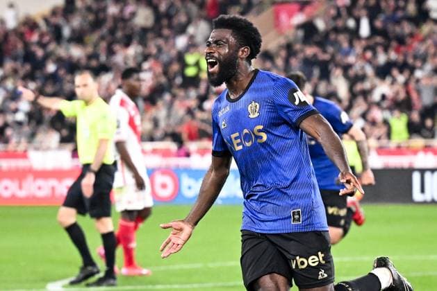 AS Monaco v OGC Nice - Ligue 1 McDonald s 2024 2025 07 Jeremie BOGA (ogcn) during the Ligue 1 match between Monaco and Nice at Stade Louis II on March 29, 2025 in Monaco, Monaco. Monaco Monaco  Copyright: xFEPx 776301621