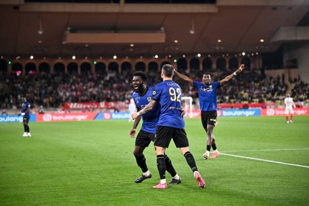 AS Monaco v OGC Nice - Ligue 1 McDonald s 2024 2025 07 Jeremie BOGA (ogcn) during the Ligue 1 match between Monaco and Nice at Stade Louis II on March 29, 2025 in Monaco, Monaco. Monaco Monaco  Copyright: xFEPx 776301621