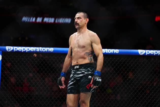 UFC Fight Night - Moreno vs Erceg MEXICO CITY, MEXICO - MARCH 29: Rafa Garcia and Vinc Pichel meet in the octagon for a 3-round bout at UFC Fight Night - Moreno vs Erceg at Arena CDMX on March 29, 2025 in Mexico City, Mexico (Photo by Louis Grasse PxImages) Mexico City, Mexico Arena CDMX LAS VEGAS, NV United States Copyright: xLouisxGrassex
