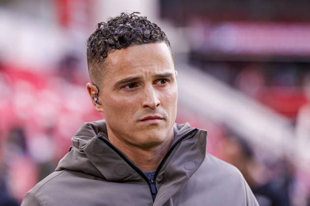 EINDHOVEN, 30-03-2025, Philips Stadium, Dutch Eredivisie Football season 2024 2025 , match between PSV and Ajax. former psv player Ibrahim Afellay PSV - Ajax  x28528962x Copyright: