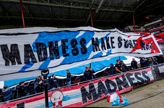 Atmosphere in the stadium during the match PSV - Ajax at the Philips stadium for the Dutch Eredivisie season 2024-2025 in EINDHOVEN, Netherlands on 30 march 2025, (photo by Marcel van Dorst EYE4images DeFodi Images)