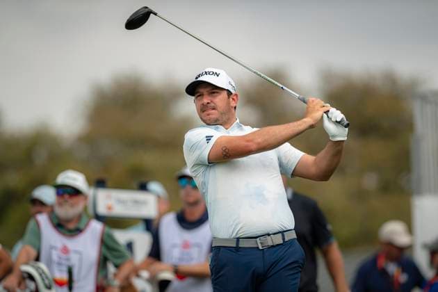 March 30, 2025, Houston, Texas, USA: RYAN FOX (NZ) tees off the 1st hole during the final round of the 2025 Texas Children s Houston Open at Memorial Park Golf Course in Houston, Texas, on March 30, 2025. Houston USA - ZUMAp213 20250330_znp_p213_017 Copyright: xLynnxPenningtonx