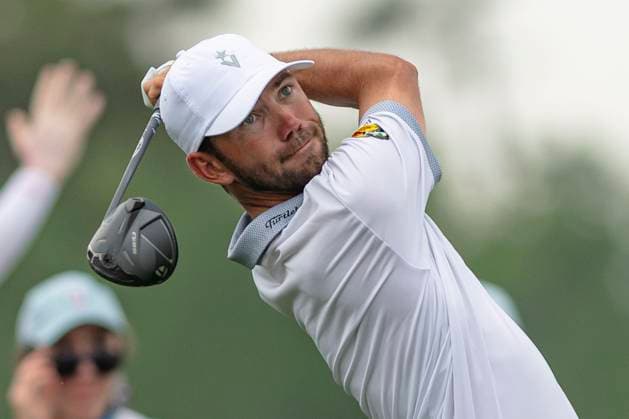 March 30, 2025, Houston, Texas, USA: CHANDLER PHILLIPS (USA) tees off the 10th hole during the final round of the 2025 Texas Children s Houston Open at Memorial Park Golf Course in Houston, Texas, on March 30, 2025. Houston USA - ZUMAp213 20250330_znp_p213_033 Copyright: xLynnxPenningtonx