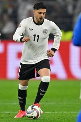 Dortmund, Signal Iduna Park, 23.03.25, GER, Herren, UEFA NATIONS LEAGUE 2024 2025, Viertelfinale: Italien - Deutschland Bild: Nadiem AMIRI (Deutschland) UEFA regulations prohibit any use of photographs as image sequences and or quasi-video. Nordrhein-Westfalen Deutschland