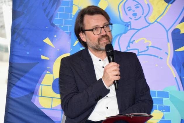Florian Kraus Sportreferent Muenchen Muenchen 01.04.2025 Coubertin im Olympiapark, Am 28. 05.2025 startet das Champions Festival im Olympiapark und das Highlight des Rahmenprogramms rund um das Finale der UEFA Champions League 2025 am 31. Mai in Muenchen.