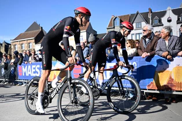 Dwars door Vlaanderen 2025 - Men Elite WAREGEM, BELGIUM - APRIL 02 : Kelemen Petr (SVK) of Tudor Pro Cycling Team pictured during the 79th edition of the UCI World Tour Dwars door Vlaanderen Men Elite cycling race with start in Roeselare and finish in Waregem after 184,2 km on April 2, 2025 in Waregem, Belgium, 02 04 2025 ( motor drive Kenny Verfaillie - Waregem Belgium  Copyright: xPeterxDexVoechtx