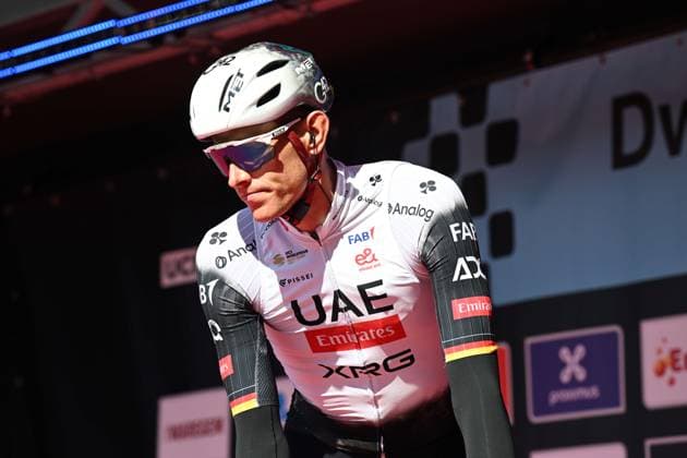 02-04-2025 Dwars Door Vlaanderen; 2025, Uae Team Emirates - Xrg; Politt, Nils; Roeselare; 
