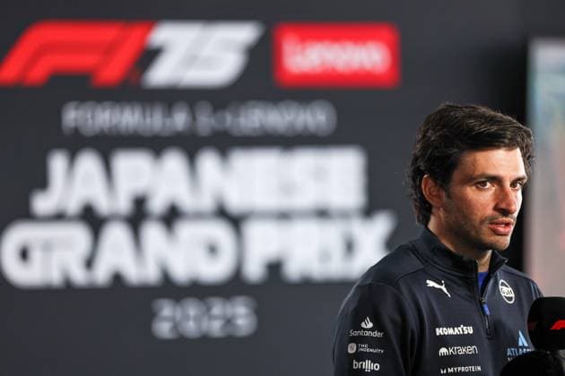 F1 Grand Prix Of Japan - Previews Carlos Sainz Jr of Spain and Atlassian Williams Racing looks on during previews ahead of the F1 Grand Prix of Japan at Suzuka Circuit in Suzuka, Japan, on April 3, 2025. Suzuka Mie Japan  Copyright: xPaddockerx originalFilename:paddocker-f1grandp250403_np2qf.jpg