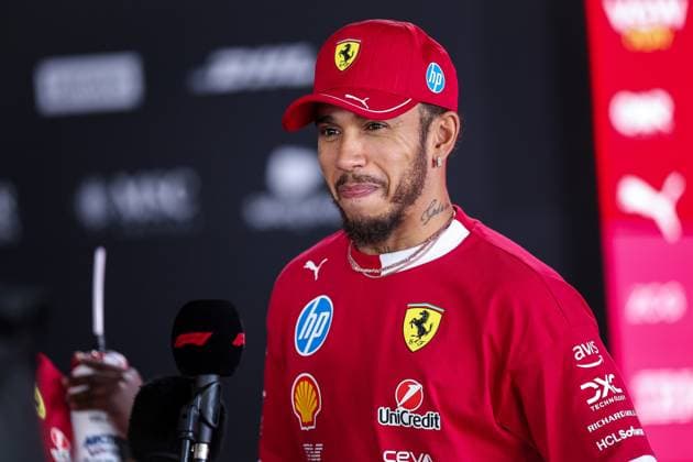F1 - JAPANESE GRAND PRIX 2025 HAMILTON Lewis (gbr), Scuderia Ferrari SF-25, portrait during the Formula 1 Lenovo Japanese Grand Prix 2025, 3rd round of the 2025 FIA Formula One World Championship, WM, Weltmeisterschaft from April 4 to 6, 2025 on the Suzuka Circuit, in Suzuka, Japan - SuzukaJapan  Copyright: xEricxAlonsox