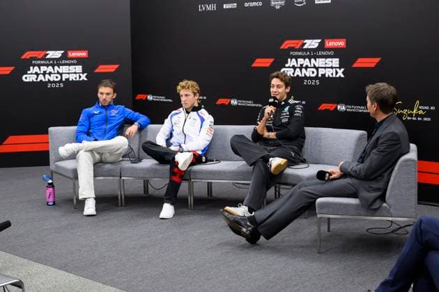 FORMULA 1 LENOVO JAPANESE GRAND PRIX 2025 Kohei Hirota OVERTAKE MAXPPP - Suzuka 03 04 2025 PressConference during the Formula 1 Lenovo Japanese Grand Prix 2025, the 3rd round of the 2025 FIA Formula 1 World Championship, WM, Weltmeisterschaft at the Suzuka Circuit from April 3 to 6, 2025, in Suzuka, Japan Suzuka Japan  Copyright: xOVERTAKE MAXPPP MAXPPPxKoheixHirotax OVT202504036021 OVT202504036021