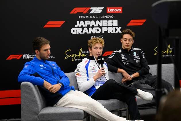 FORMULA 1 LENOVO JAPANESE GRAND PRIX 2025 Kohei Hirota OVERTAKE MAXPPP - Suzuka 03 04 2025 30 LAWSON Liam (nld), Red Bull Racing, portrait during the Formula 1 Lenovo Japanese Grand Prix 2025, the 3rd round of the 2025 FIA Formula 1 World Championship, WM, Weltmeisterschaft at the Suzuka Circuit from April 3 to 6, 2025, in Suzuka, Japan Suzuka Japan  Copyright: xOVERTAKE MAXPPP MAXPPPxKoheixHirotax OVT202504036048 OVT202504036048