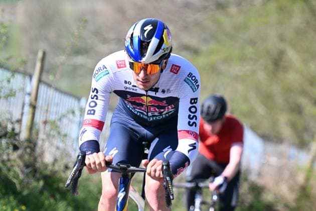 03-04-2025 Allenamento Tour Des Flandres 2025; 2025, Red Bull - Bora Hansgrohe; Koppenberg; 