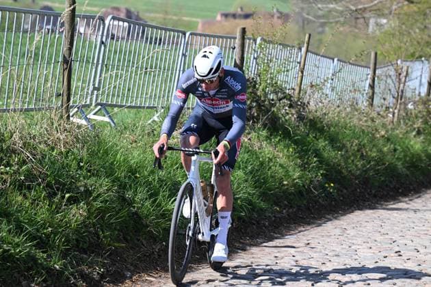 03-04-2025 Allenamento Tour Des Flandres 2025; 2025, Alpecin - Deceuninck; Van Der Poel, Mathieu; Koppenberg; 