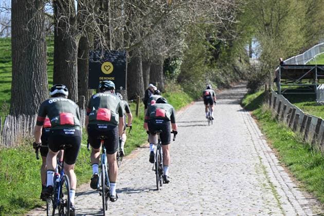 03-04-2025 Allenamento Tour Des Flandres 2025; Koppenberg; 