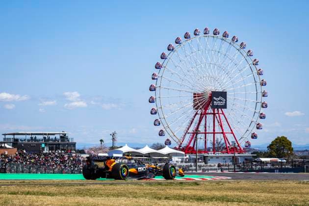 F1 - JAPANESE GRAND PRIX 2025 04 NORRIS Lando (gbr), McLaren F1 Team MCL39, action during the Formula 1 Lenovo Japanese Grand Prix 2025, 3rd round of the 2025 FIA Formula One World Championship, WM, Weltmeisterschaft from April 4 to 6, 2025 on the Suzuka Circuit, in Suzuka, Japan - SuzukaJapan  Copyright: xFLORENTxGOODENx