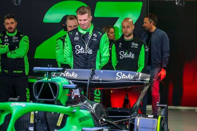 F1 - JAPANESE GRAND PRIX 2025 HULKENBERG Nico (ger), Stake F1 Team Kick C45, portrait during the Formula 1 Lenovo Japanese Grand Prix 2025, 3rd round of the 2025 FIA Formula One World Championship, WM, Weltmeisterschaft from April 4 to 6, 2025 on the Suzuka Circuit, in Suzuka, Japan - SuzukaJapan  Copyright: xFLORENTxGOODENx