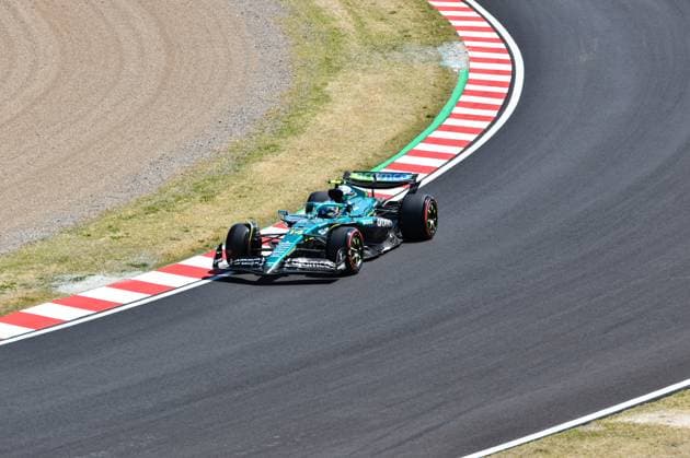 F1 Grand Prix Of Japan - Practice Aston Martin driver Fernando Alonso drives on track during the first practice session for the Japanese Grand Prix on April 4. Suzuka Japan  Copyright: xYusukexHaradax originalFilename:harada-notitle250404_npA0T.jpg