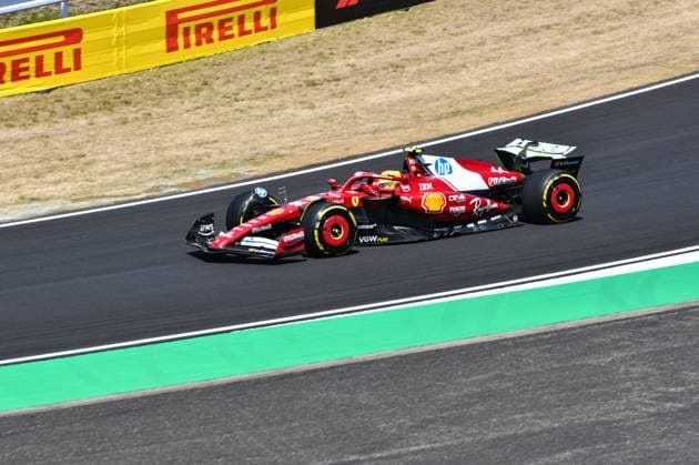 F1 Grand Prix Of Japan - Practice Ferrari driver Lewis Hamilton drives on track during the first practice session for the Japanese Grand Prix in Japan on April 4. Suzuka Japan  Copyright: xYusukexHaradax originalFilename:harada-notitle250404_npsaZ.jpg