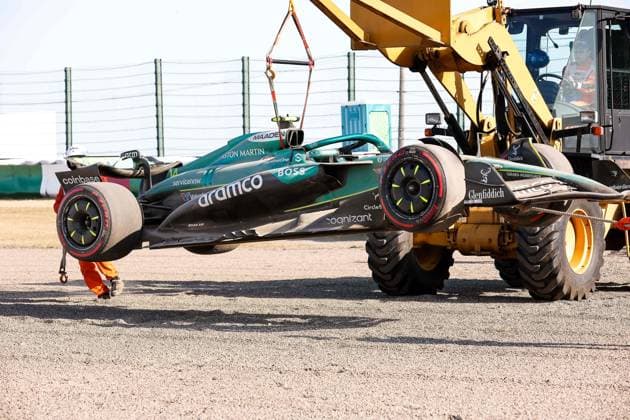 F1 - JAPANESE GRAND PRIX 2025 Aston Martin F1 Team AMR25, mechanical detail during the Formula 1 Lenovo Japanese Grand Prix 2025, 3rd round of the 2025 FIA Formula One World Championship, WM, Weltmeisterschaft from April 4 to 6, 2025 on the Suzuka Circuit, in Suzuka, Japan - SuzukaJapan  Copyright: xEricxAlonsox