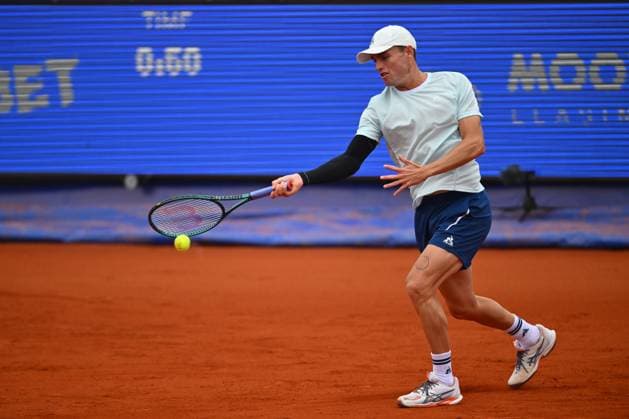 Christopher O Connell vs Marton Fucsovics, Tiriac Open Christopher O Connell of Australia in action against Marton Fucsovics of Hungary during the Tiriac Open game in Bucharest, Romania April 04, 2025. Alex Nicodim Imago Images Copyright: xAlexxNicodimx