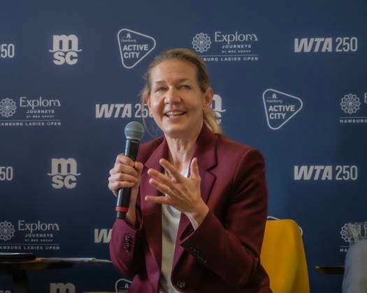 MSC Hamburg Ladies Open 2025 Turnier Dirktorin Sandra Reichel bei der PK zum Damen Turnier Â