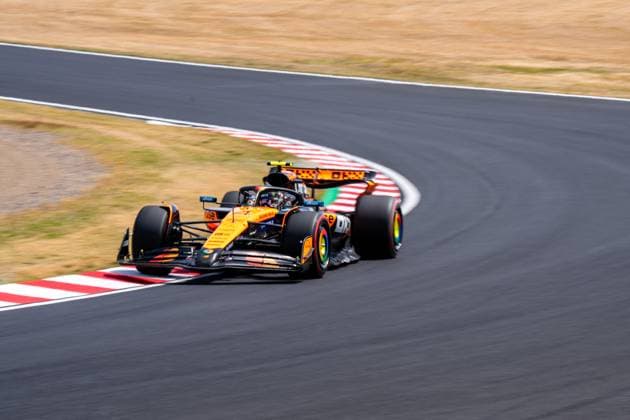 Formula 1 Japanese Grand Prix - GP Free Practice 1 and 2 - Suzuka Lando Norris (Gbr) Of Mclaren Racing 4 during the Formula 1 Lenovo Japanese Grand Prix 2025 on Saturday at the Suzuka International Circuit, Suzuka, Japan on April 5, 2025. Photo by Antoine Lapeyre ABACAPRESS.COM Suzuka Japan  Copyright: xLapeyrexAntoine ABACAx