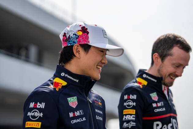 Yuki Tsunoda at Formula 1 Japanese Grand Prix - GP Free Practice 1 and 2 - Suzuka Yuki Tsunoda (Jap) Of Oracle Red Bull Racing 22 during the Formula 1 Lenovo Japanese Grand Prix 2025 on Saturday at the Suzuka International Circuit, Suzuka, Japan on April 5, 2025. Photo by Antoine Lapeyre ABACAPRESS.COM Suzuka Japan  Copyright: xLapeyrexAntoine ABACAx