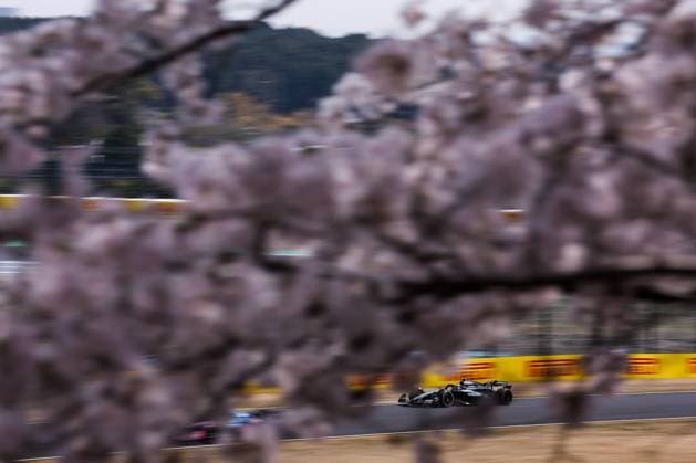 F1 - JAPANESE GRAND PRIX 2025 12 KIMI ANTONELLI Andrea (ita), Mercedes AMG F1 Team W16, action during the Formula 1 Lenovo Japanese Grand Prix 2025, 3rd round of the 2025 FIA Formula One World Championship, WM, Weltmeisterschaft from April 4 to 6, 2025 on the Suzuka Circuit, in Suzuka, Japan - SuzukaJapan  Copyright: xEricxAlonsox